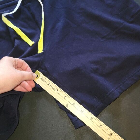 Talbots Navy Blue Pima Lounge Shorts 1X - Picture 4 of 9
